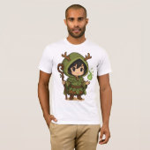 Camiseta Bella+Canvas Druida Fofo Tシャツ (正面フル)