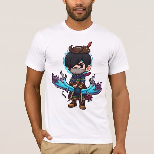 Camiseta Bella+Canvas Guardião da Floresta Mística Tシャツ (正面)