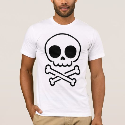 Camiseta Bella+Canvas Jolly Roger Fofo Tシャツ (正面)