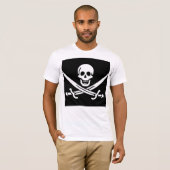 Camiseta Bella+Canvas Jolly Roger Tシャツ (正面フル)
