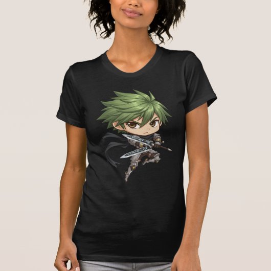 Camiseta Bella+Canvas Lâmina Chibi [M] Tシャツ (正面)