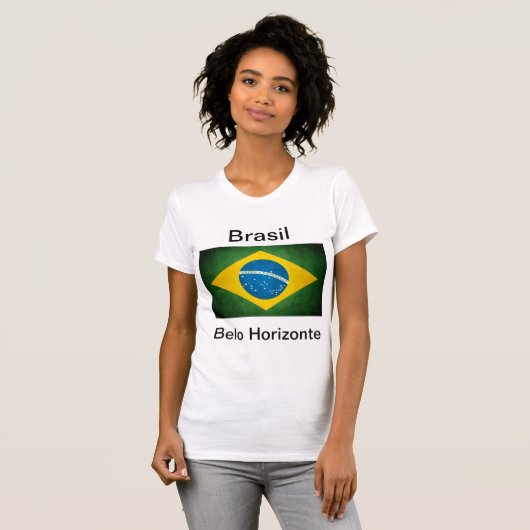 Camiseta  Belo Horizonte Brasil Tシャツ (正面フル)