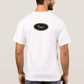 Camiseta Beware of the cat! Tシャツ (裏面)