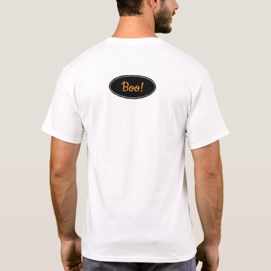 Camiseta Beware of the cat! Tシャツ (裏面)