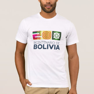 Camiseta bicentenario deボリビア tシャツ