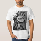 Camiseta Bitcoin Blockchain Tシャツ (正面)