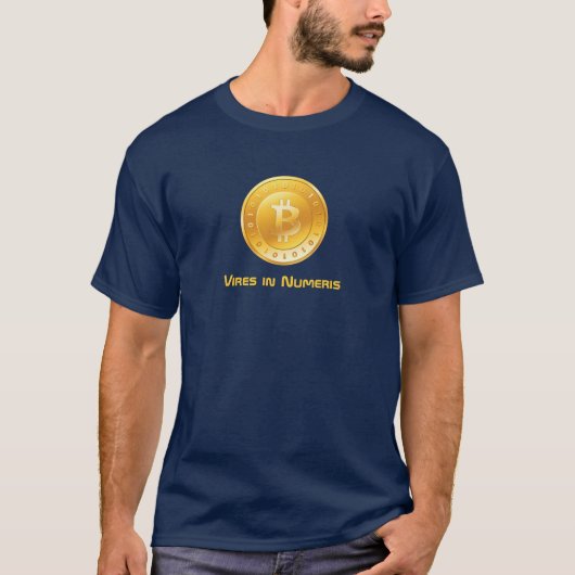 Camiseta Bitcoin - M1 Tシャツ (正面)