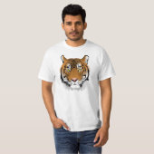 Camiseta Blanca atigrada Tシャツ (正面フル)