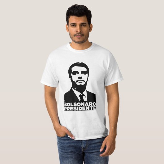 Camiseta Bolsonaro Presidente Tシャツ (正面フル)
