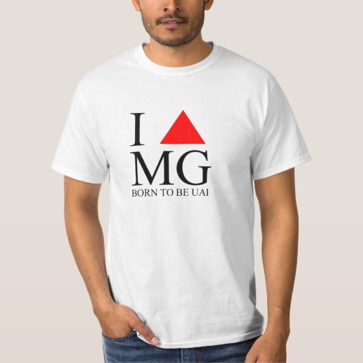 Camiseta "BORN TO BE UAI" Tシャツ (正面)