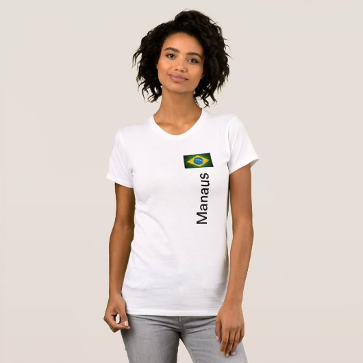 Camiseta Brasil Manaus Tシャツ (正面フル)