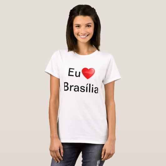 Camiseta Brasília Brasil Tシャツ (正面フル)