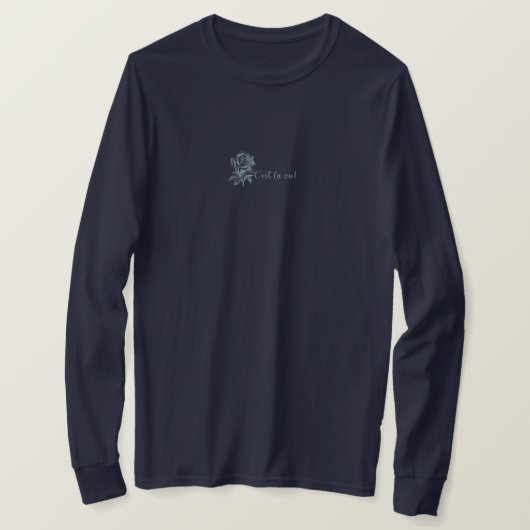 Camiseta C´Est La Vie Tシャツ (デザイン正面)