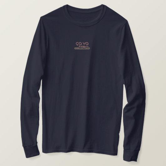 Camiseta Ça va bien Tシャツ (デザイン正面)