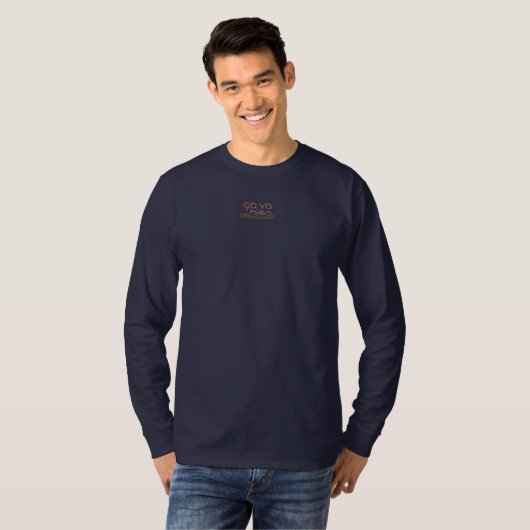 Camiseta Ça va bien Tシャツ (正面フル)