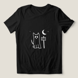 camiseta cachorro fantasma - Halloween boo トライブレンドＴシャツ