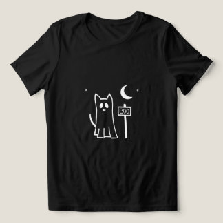 camiseta cachorro fantasma - Halloween boo トライブレンドＴシャツ