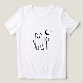camiseta cachorro fantasma - Halloween boo トライブレンドＴシャツ