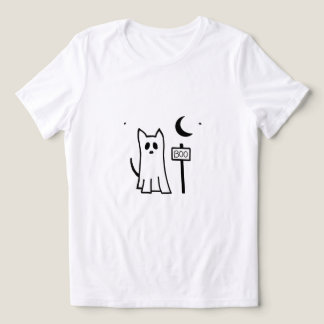 camiseta cachorro fantasma - Halloween boo トライブレンドTシャツ