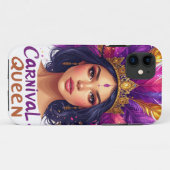 Camiseta Carnival Queen Rainha do Carnaval Fantas Case-Mate iPhoneケース (裏面(横))