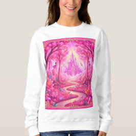Camiseta castelo rosa encantado スウェットシャツ