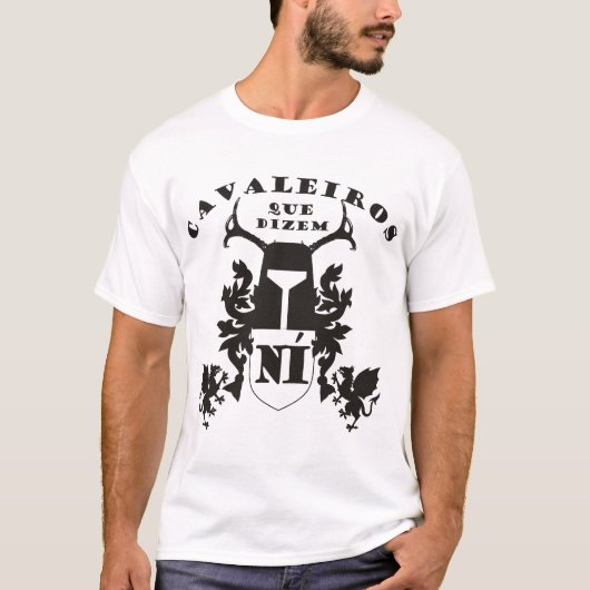 camiseta- cavaleiros NI Tシャツ (正面)