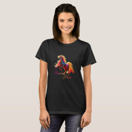 Camiseta Cavalo Arco-Íris Tシャツ
