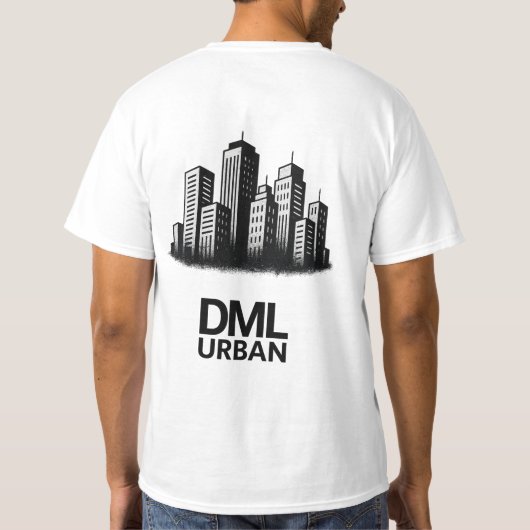 Camiseta clasic DMLURBAN Tシャツ (裏面)