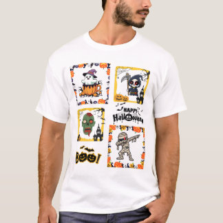 Camiseta Collage de Terror Tシャツ