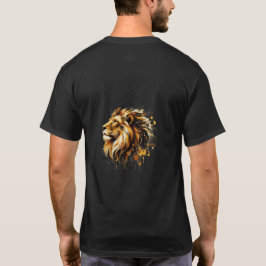 Camiseta con animales efecto pintura  tシャツ
