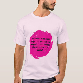 Camiseta con camisa motivadora tシャツ