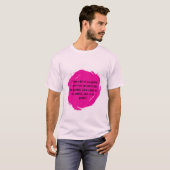 Camiseta con camisa motivadora tシャツ (正面フル)