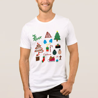 Camiseta con dibujos navideños トライブレンドＴシャツ