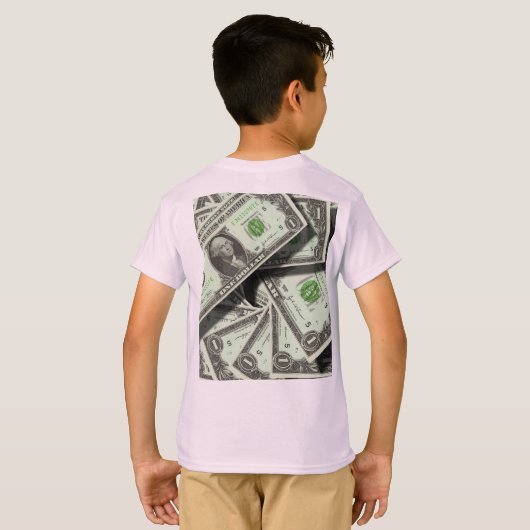 Camiseta con diseño moderno tシャツ (裏面フル)