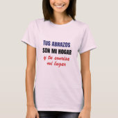 Camiseta con frase de amor tシャツ (正面)