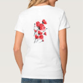 Camiseta con motivo de Flor de Cerezo Tシャツ (裏面)