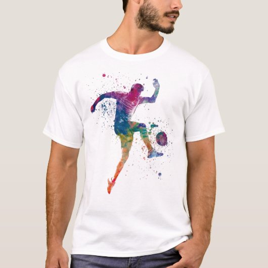 Camiseta con tematica de futbol tシャツ (正面)