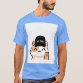 camiseta con un color  fresco tシャツ (正面)