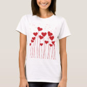 Camiseta Corazones. Colección Con Mucho Amor ❤️  Tシャツ (正面)