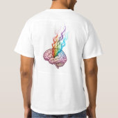 Camiseta Corta Hombre. Dale Reset Mental Tシャツ (裏面)