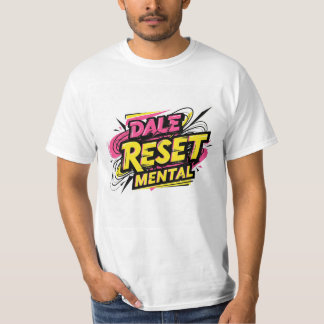 Camiseta Corta Hombre. Dale Reset Mental Tシャツ
