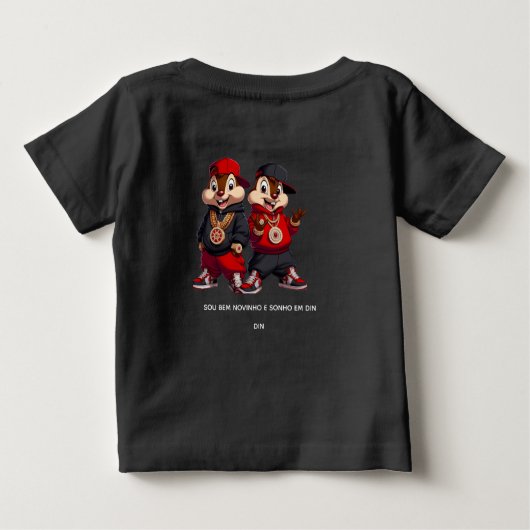 camiseta criança ベビーTシャツ (裏面)