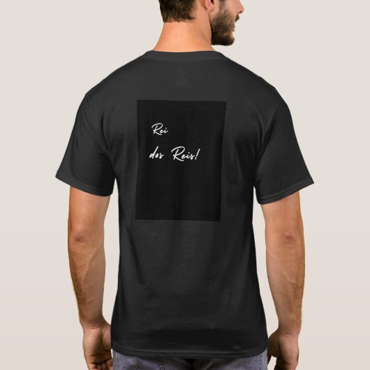 Camiseta Cristã Jesus Rei dos Reis - Soberania Fé! Tシャツ (裏面)