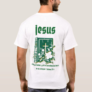 Camiseta Cristiana para Hombre - Estilo Relajado Tシャツ