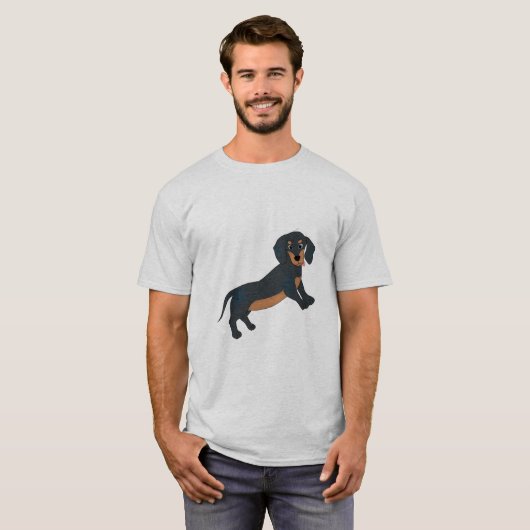 Camiseta Dachshund Tシャツ (正面フル)