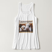 camiseta de cachorrinhos タンクトップ (デザイン正面)