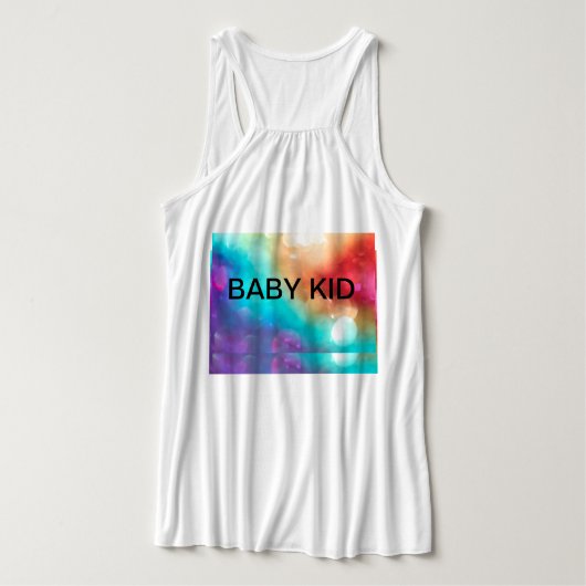 camiseta de cachorrinhos タンクトップ (デザイン裏面)