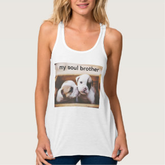 camiseta de cachorrinhos タンクトップ