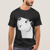 Camiseta de capibara tシャツ (正面)