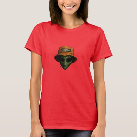 CAMISETA DE EXTRATERRESTRE EM DESIGN  Tシャツ (正面)